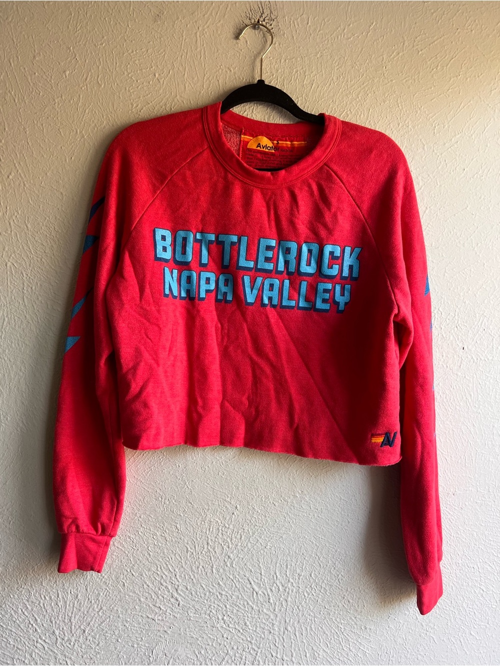 Aviator Nation Bottlerock Napa Valley sweatshirt small